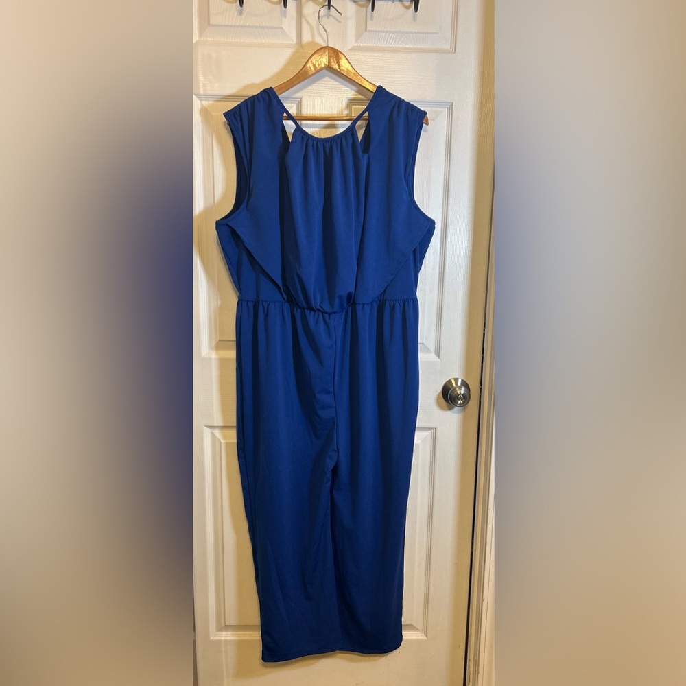 Comfy & Dressy Cobalt Blue Jumpsuit